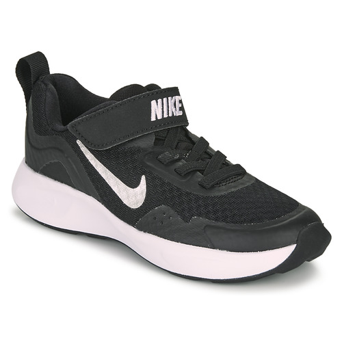 Pantofi Copii Multisport Nike WEARALLDAY PS Negru / Alb