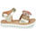 Pantofi Fete Sandale Mod'8 JELLINE Auriu / Corai
