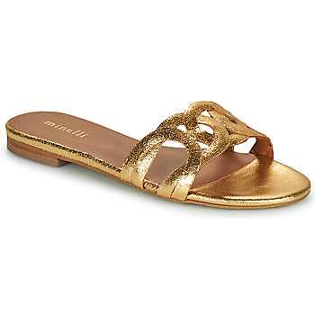 Pantofi Femei Papuci de vară Minelli NANCIA Auriu