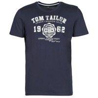 Îmbracaminte Bărbați Tricouri mânecă scurtă Tom Tailor 1008637-10690 Albastru