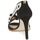 Pantofi Femei Pantofi cu toc Moschino DELOS ESCA Negru / Alb fildeș