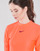 Îmbracaminte Femei Tricouri mânecă scurtă Nike NSICN CLSH TOP SS MESH Portocaliu