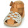 Pantofi Fete Sandale Citrouille et Compagnie RINE Camel / Camaieu / Auriu