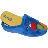 Pantofi Femei Papuci de casă Riposella RIP4593avio blu