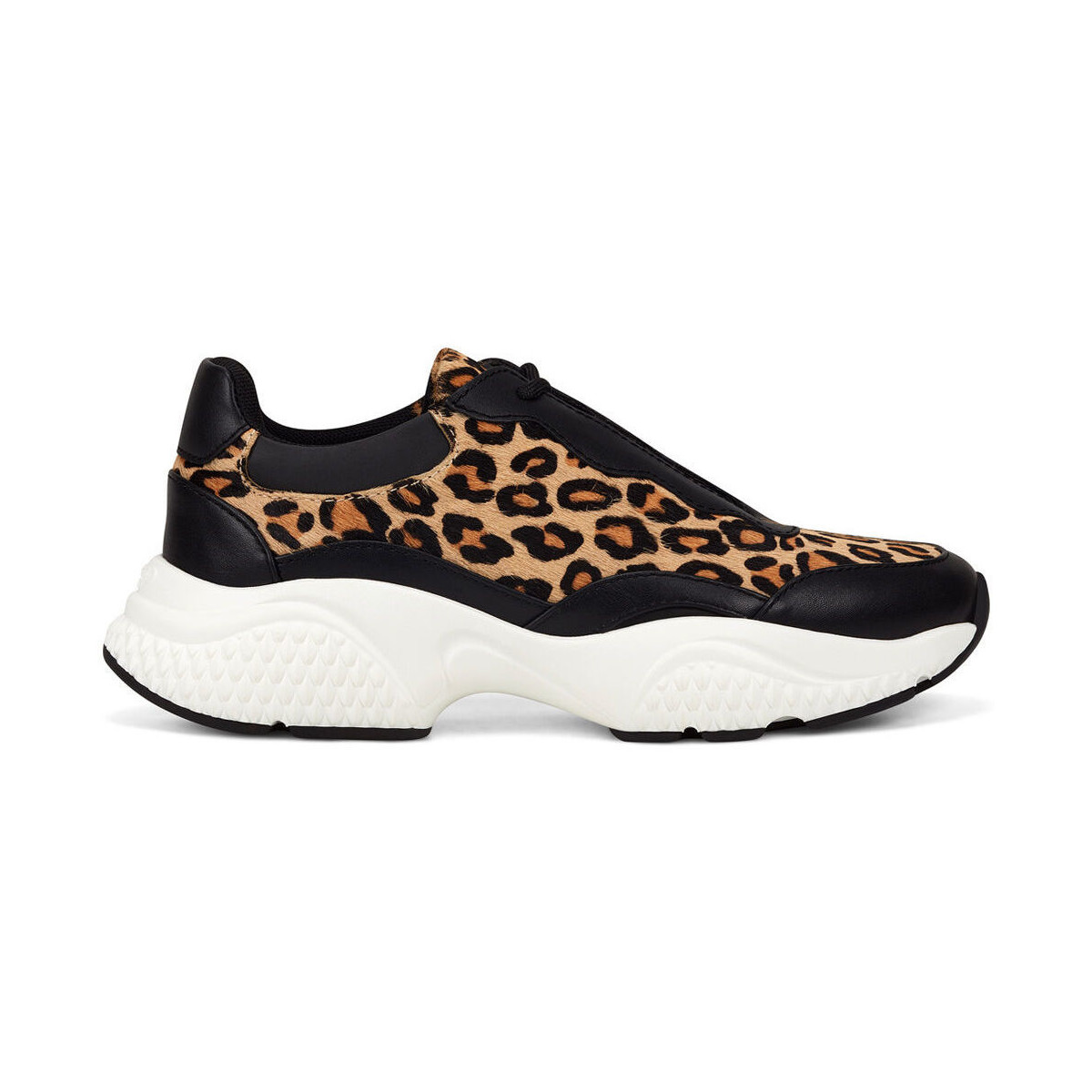 Pantofi Femei Sneakers Ed Hardy Insert runner-wild black/leopard Negru