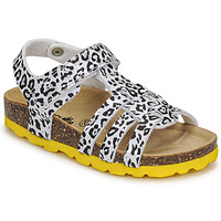 Pantofi Fete Sandale
 Citrouille et Compagnie JANISOL Leopard / Alb / Negru