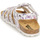 Pantofi Fete Sandale Citrouille et Compagnie MALIA Alb / Imprimeuri