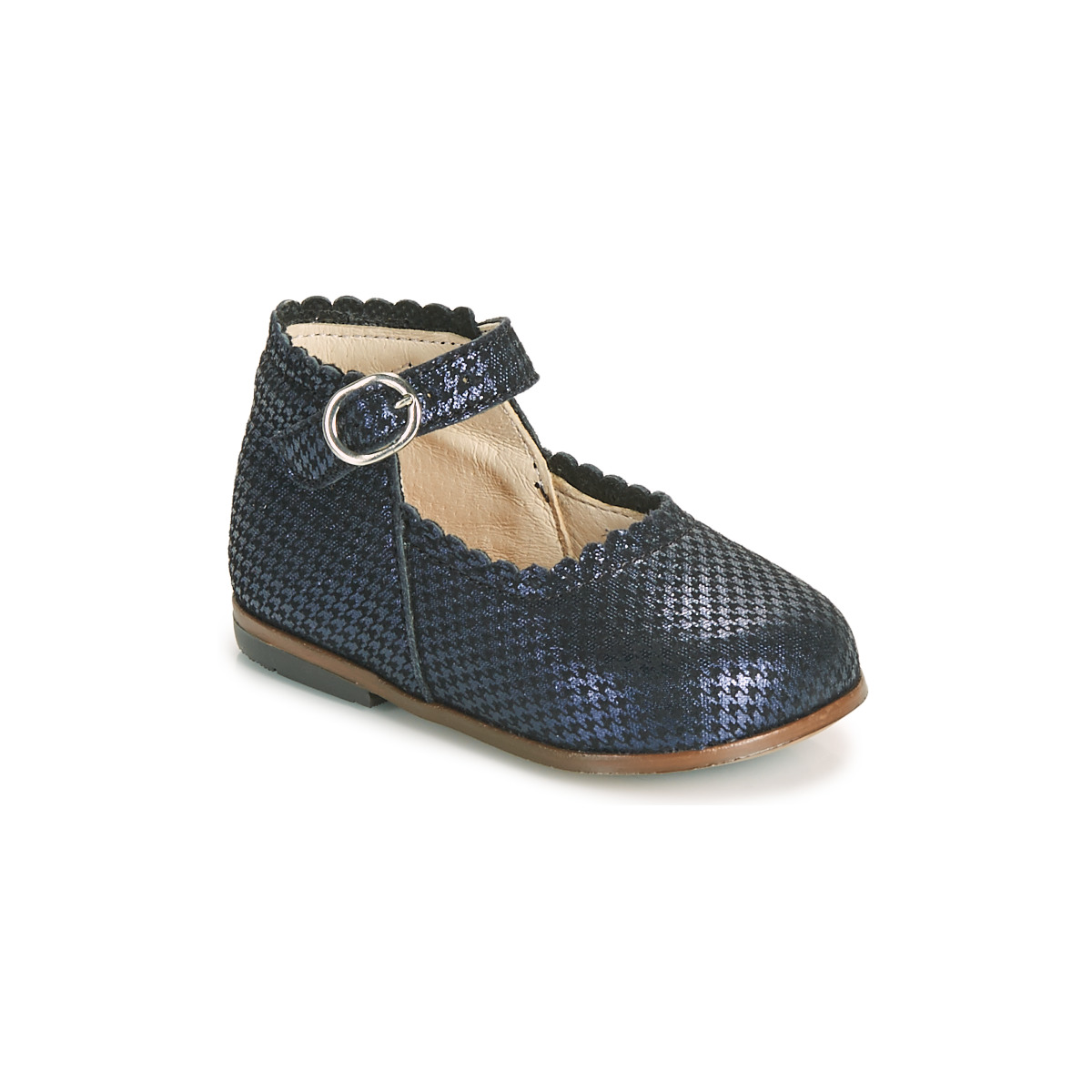 Pantofi Fete Balerin și Balerini cu curea Little Mary VOCALISE Albastru