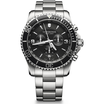 Ceasuri & Bijuterii Bărbați Ceasuri Analogice Victorinox 241695, Quartz, 43mm, 10ATM Argintiu