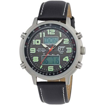 Ceasuri & Bijuterii Bărbați Ceasuri Analogice Ett Eco Tech Time EGS-11301-22L, Quartz, 48mm, 10ATM Gri
