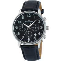 Ceasuri & Bijuterii Bărbați Ceasuri Analogice Jacques Lemans N-209ZI, Quartz, 40mm, 5ATM Argintiu