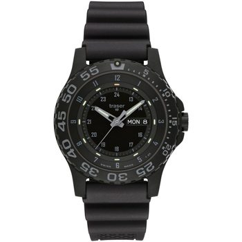 Ceasuri & Bijuterii Bărbați Ceasuri Analogice Traser H3 104207, Quartz, 45mm, 20ATM Negru