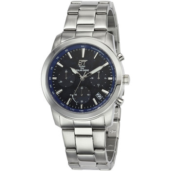 Ceasuri & Bijuterii Bărbați Ceasuri Analogice Ett Eco Tech Time EGS-12073-31M, Quartz, 41mm, 10ATM Argintiu