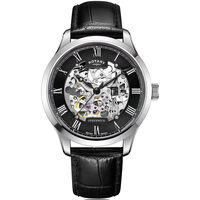 Ceasuri & Bijuterii Bărbați Ceasuri Analogice Rotary GS02940/30, Automatic, 42mm, 5ATM Argintiu