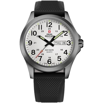 Ceasuri & Bijuterii Bărbați Ceasuri Analogice Swiss Military By Chrono SMP36040.21, Quartz, 42mm, 5ATM Gri