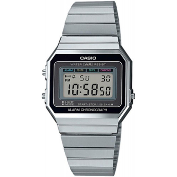 Ceasuri & Bijuterii Bărbați Ceasuri Digitale Casio A700WE-1AEF, Quartz, 33mm, 3ATM Argintiu