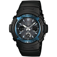 Ceasuri & Bijuterii Bărbați Ceasuri Analogice Casio AWG-M100A-1AER, Quartz, 46mm, 20ATM Negru