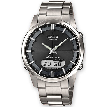 Ceasuri & Bijuterii Bărbați Ceasuri Analogice Casio LCW-M170TD-1AER, Quartz, 39mm, 5ATM Argintiu