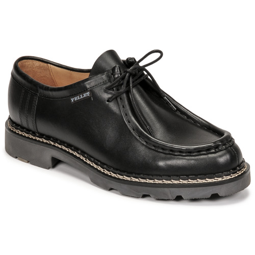 Pantofi Bărbați Pantofi Derby Pellet Macho Veal / Pull / Up / Negru