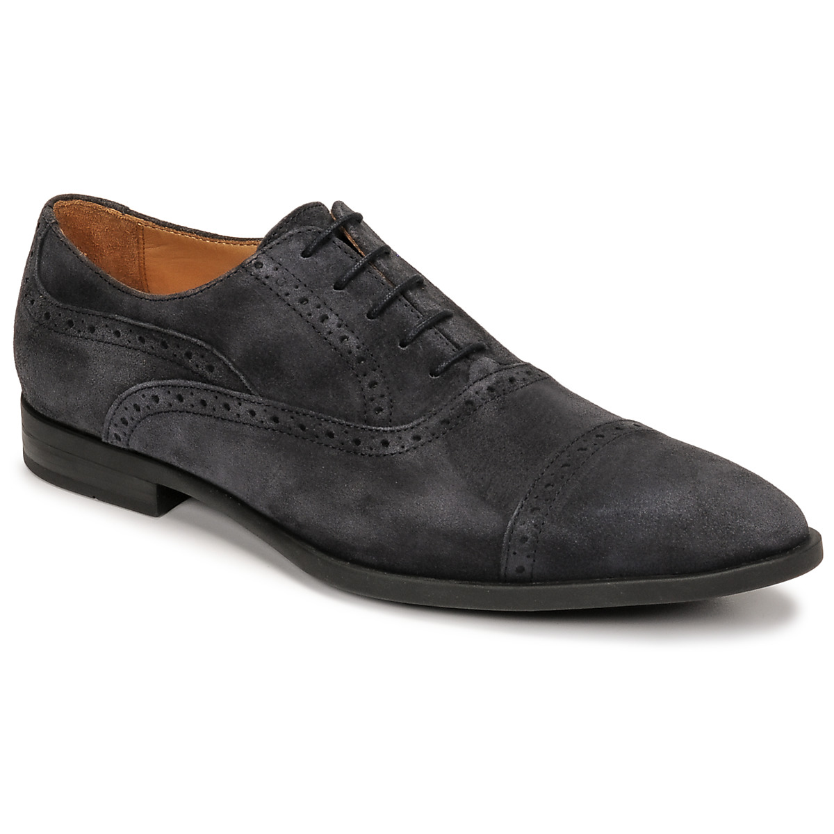 Pantofi Bărbați Pantofi Oxford Pellet ALEX Catifea / Albastru