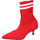 Pantofi Femei Botine Olga Rubini BJ427 roșu