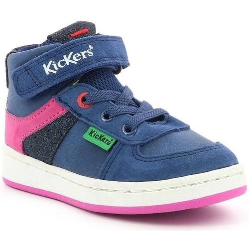 Pantofi Băieți Sneakers Kickers BILBON BB MID albastru