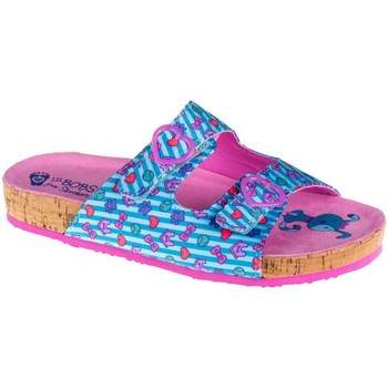 Pantofi Copii  Flip-Flops Skechers Granola Albastre, Roz