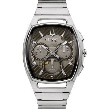 Ceasuri & Bijuterii Bărbați Ceasuri Analogice Bulova 96A257, Quartz, 41mm, 3ATM Argintiu