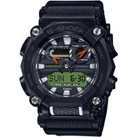 Ceasuri & Bijuterii Bărbați Cesuri Analogic- digital Casio GA-900E-1A3ER, Quartz, 49mm, 20ATM Negru