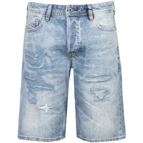 Îmbracaminte Bărbați Pantaloni scurti și Bermuda Diesel 00SD3V-RB012 | Keeshort Short pants Denim albastru