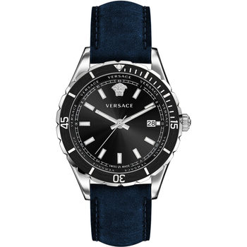 Ceasuri & Bijuterii Bărbați Ceasuri Analogice Versace VE3A00220, Quartz, 42mm, 5ATM Argintiu