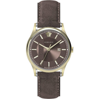 Ceasuri & Bijuterii Bărbați Ceasuri Analogice Versace VE4A00320, Quartz, 44mm, 5ATM Auriu