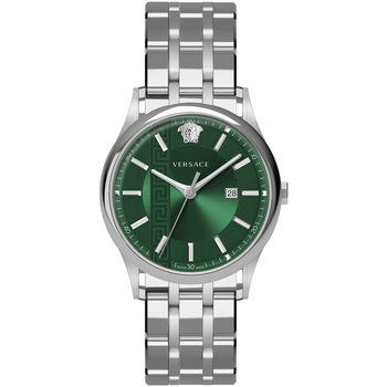 Ceasuri & Bijuterii Bărbați Ceasuri Analogice Versace VE4A00620, Quartz, 44mm, 5ATM Argintiu