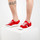 Pantofi Bărbați Sneakers Kawasaki Retro canvas roșu