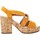 Pantofi Femei Sandale Stonefly CAROL 4 VELOUR portocaliu