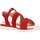 Pantofi Femei Sandale Stonefly ELODY 1 VELOUR roșu
