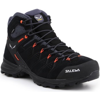 Pantofi Bărbați Drumetie și trekking Salewa MS Alp Mate Mid WP 61384-0996 Negru