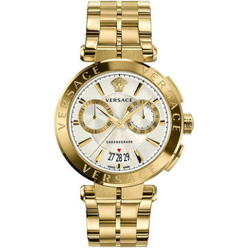 Ceasuri & Bijuterii Bărbați Ceasuri Analogice Versace VE1D00419, Quartz, 45mm, 5ATM Argintiu