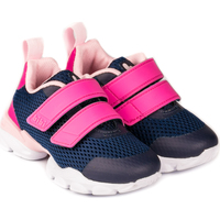 Pantofi Fete Sneakers Bibi Shoes Pantofi Sport Fete BIBI Drop New Naval/Pink Bleumarin