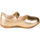 Pantofi Fete Balerin și Balerini cu curea Bibi Shoes Balerini Fete BIBI Anjos Mini Gold Auriu