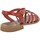 Pantofi Femei Sandale Iota 539 roșu