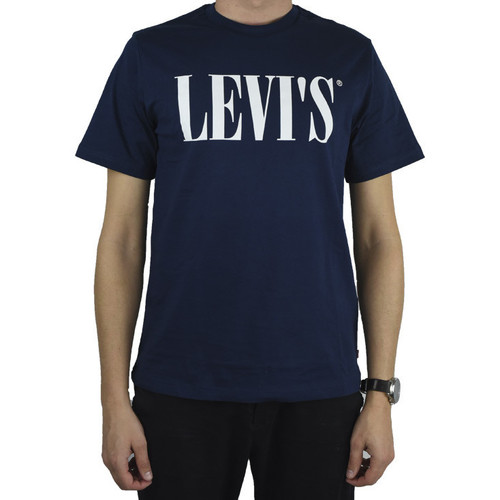 Îmbracaminte Bărbați Tricouri mânecă scurtă Levi's Relaxed Graphic Tee albastru