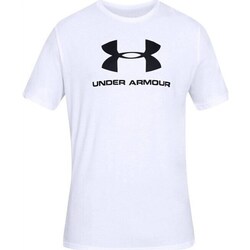 Îmbracaminte Bărbați Tricouri mânecă scurtă Under Armour Sportstyle Logo Tee Alb
