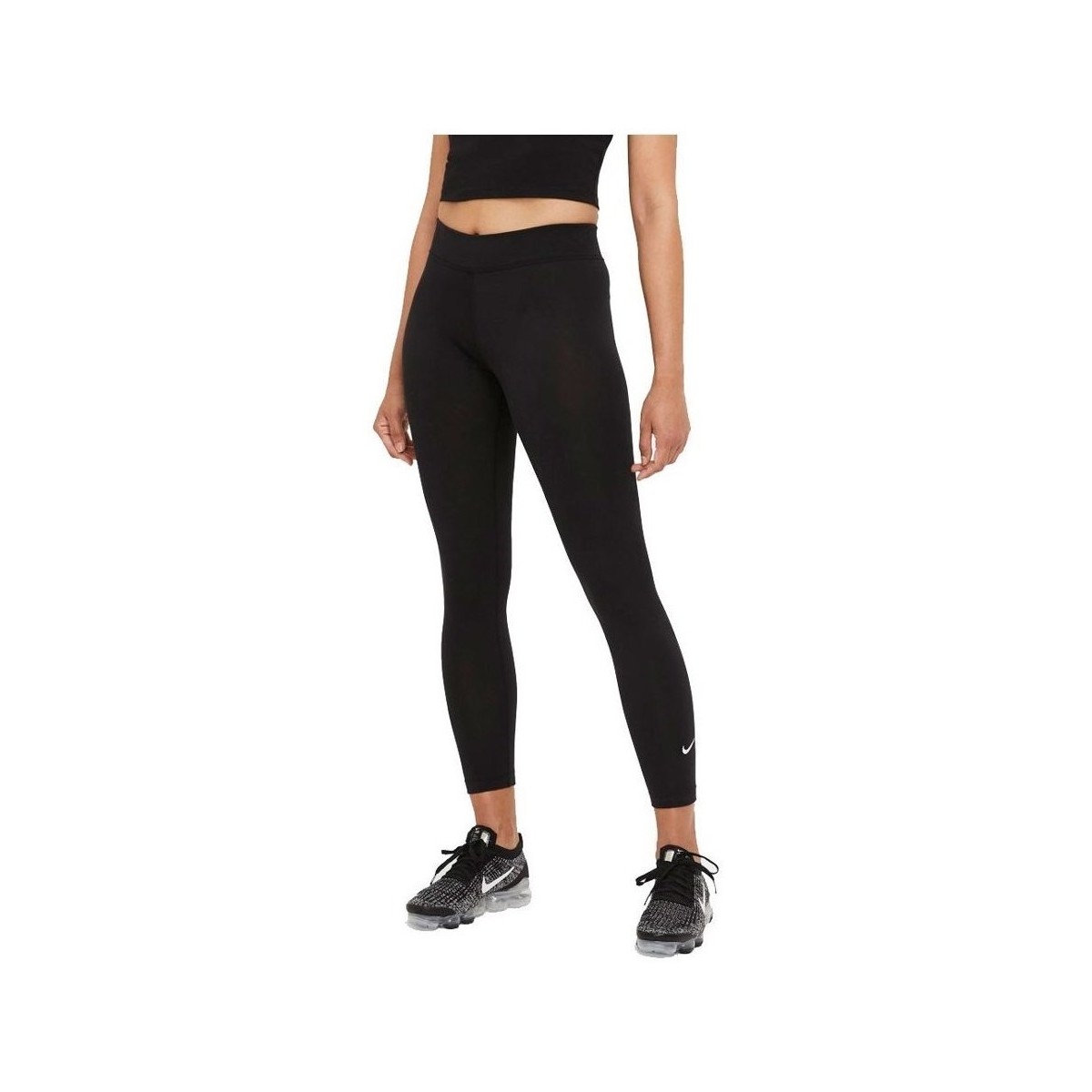 Îmbracaminte Femei Pantaloni  Nike Essentials 78 MR Negru