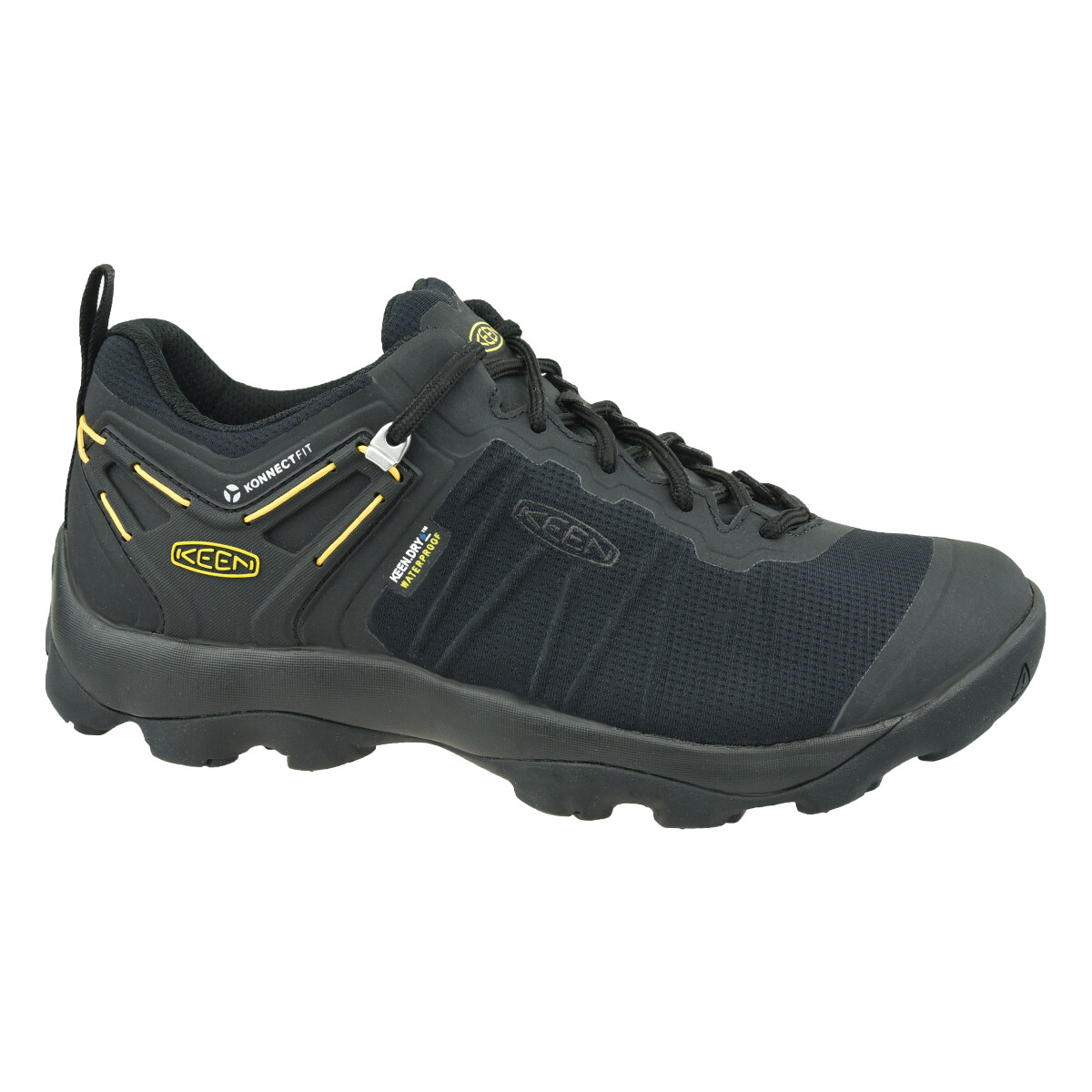 Pantofi Bărbați Drumetie și trekking Keen Venture Wp Negru