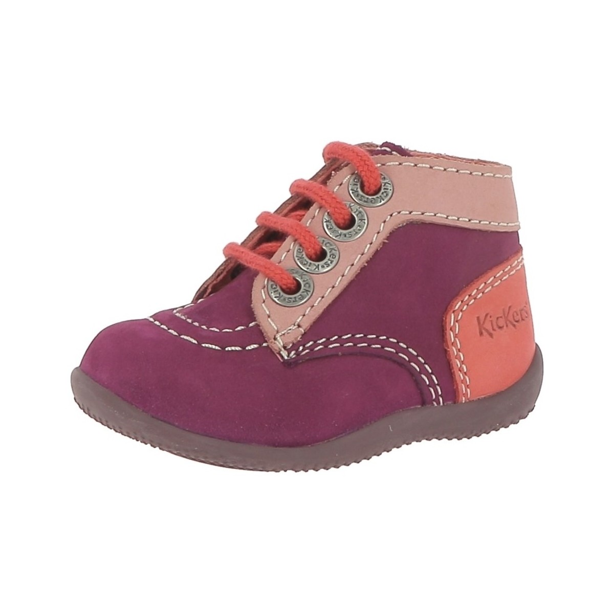 Pantofi Fete Botine Kickers BONBON violet