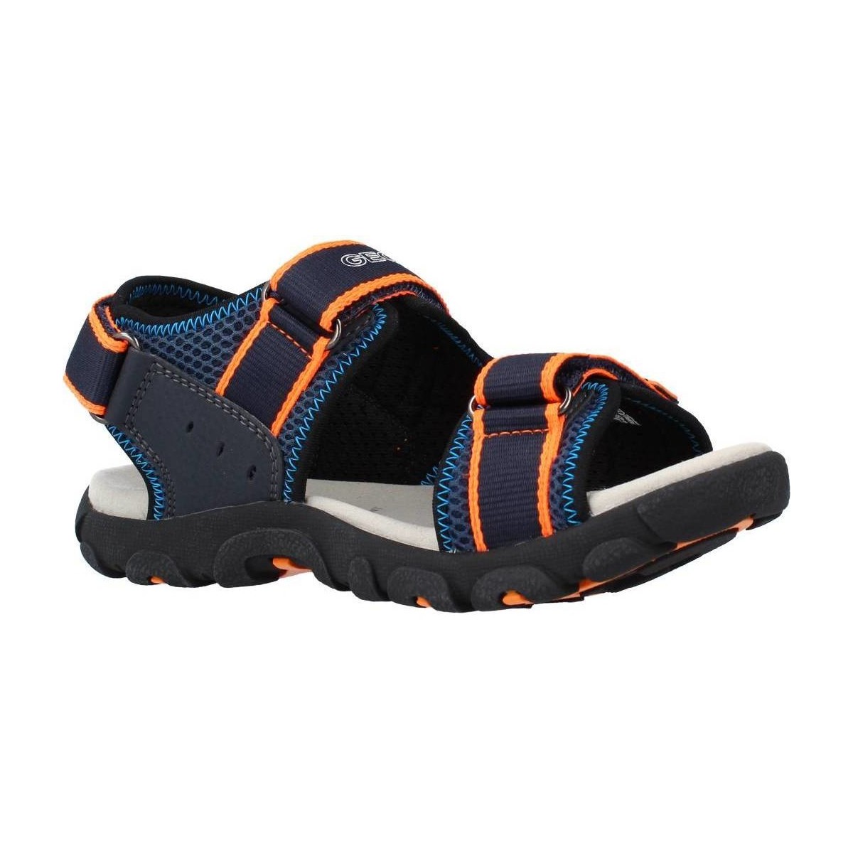 Pantofi Băieți Sandale Geox JR SANDAL STRADA A albastru