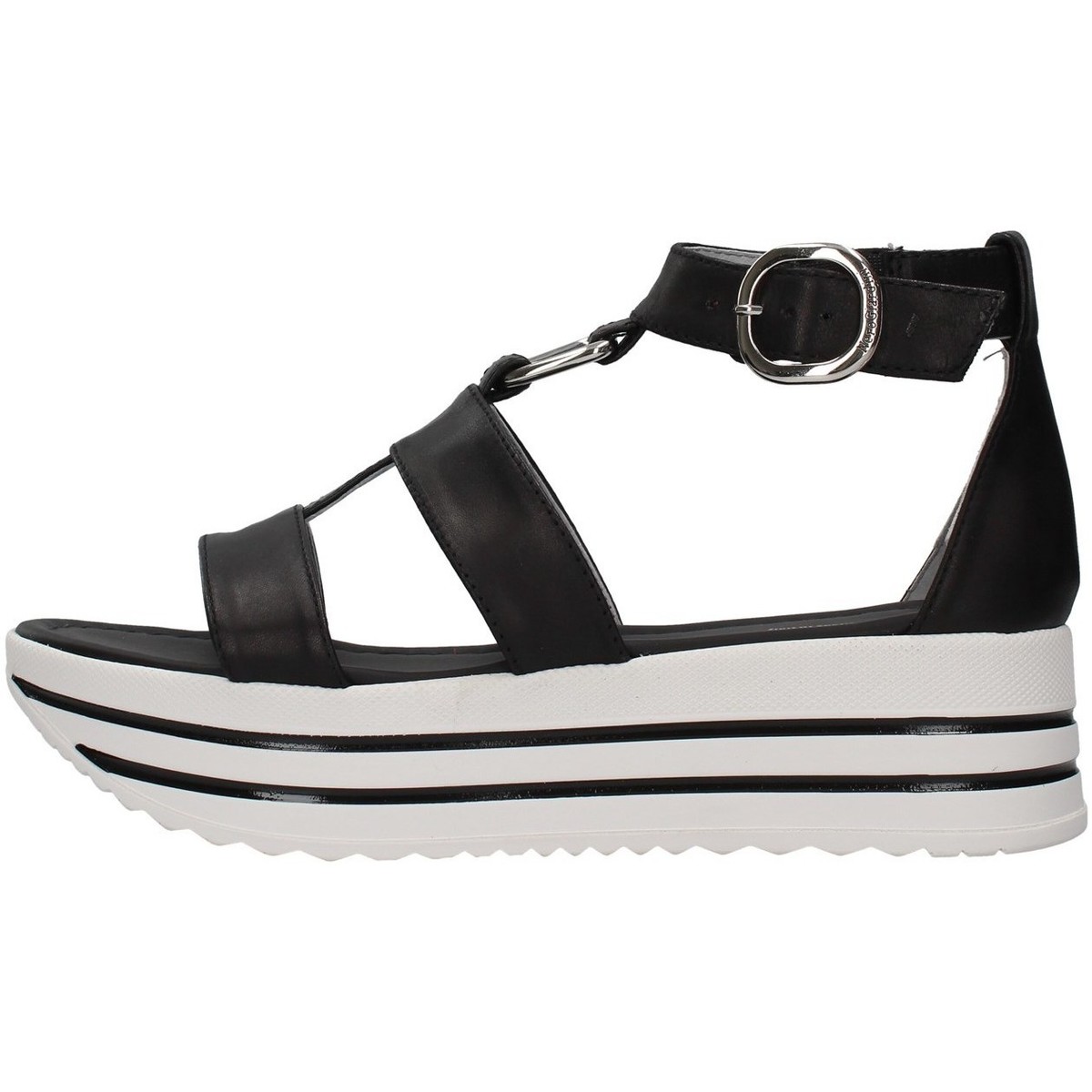 Pantofi Femei Sandale NeroGiardini E115713D Negru