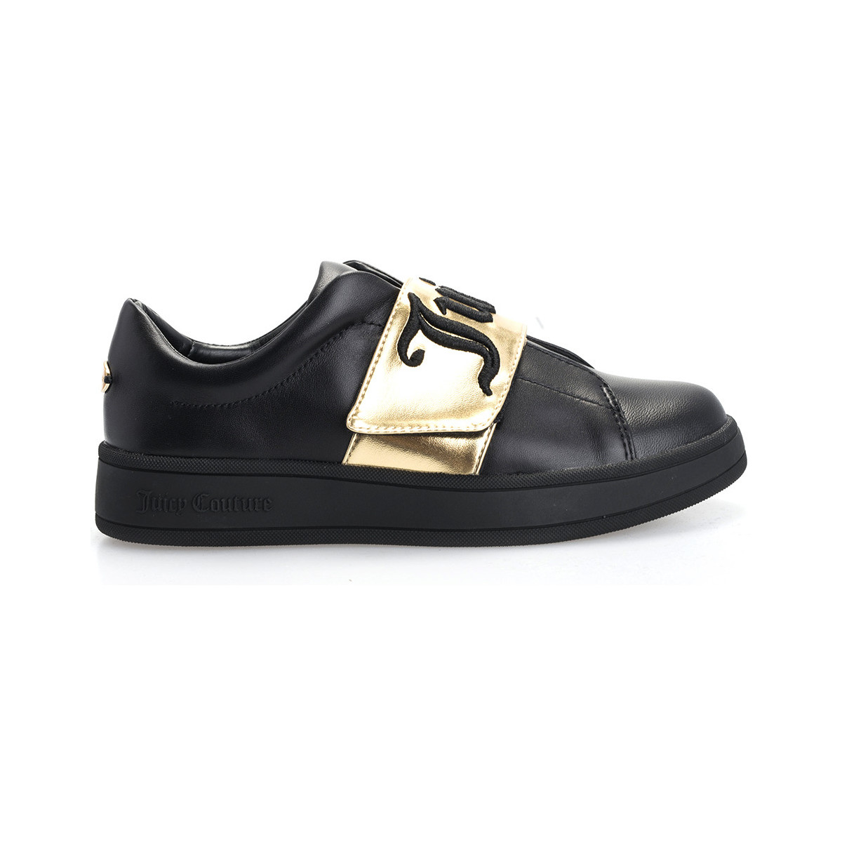 Pantofi Femei Pantofi Slip on Juicy Couture B4JJ203 | Cynthia Low Top Velcro Negru