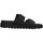Pantofi Femei Papuci de vară Apepazza S1SOFTWLK03/LEA Negru